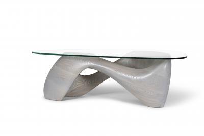  Amorph Lust coffee table in Ash wood Gray stain by Amorph