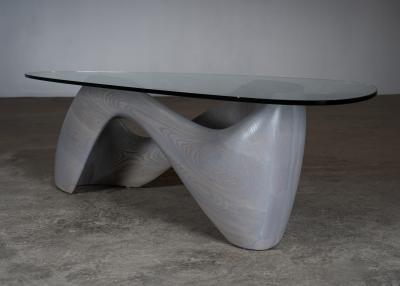  Amorph Lust coffee table in Ash wood Gray stain by Amorph