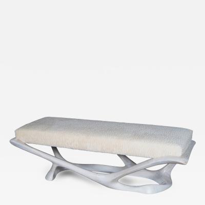  Amorph Nala Bench in White Oak Wood by Amorph