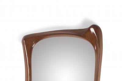  Amorph Narcissus Mirror Frame Walnut Finish