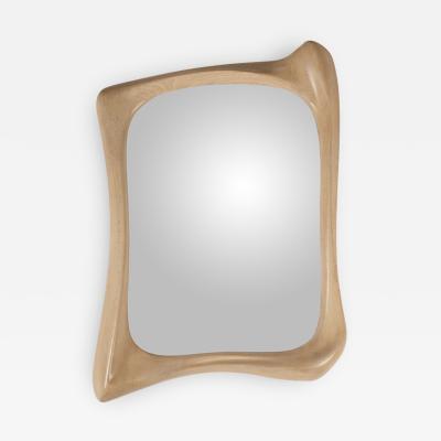  Amorph Narcissus Mirror is Snow stain finish on Walnut wood