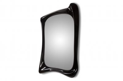  Amorph Narcissus mirror in Black lacquer