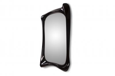  Amorph Narcissus mirror in Black lacquer
