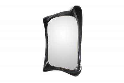  Amorph Narcissus mirror in Ebony stain on Ash wood by Amorph