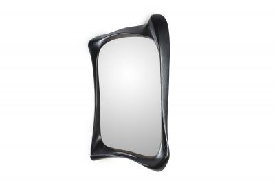 Amorph Narcissus mirror in Ebony stain on Ash wood by Amorph