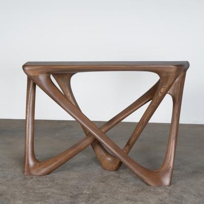  Amorph Nava Console in Arrazole Stain Finish on Ash Wood by Amorph