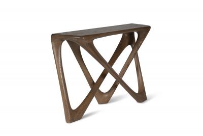  Amorph Nava Console in Arrazole Stain Finish on Ash Wood by Amorph