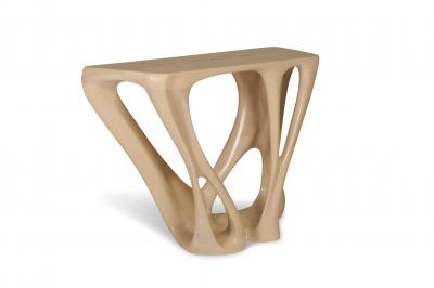  Amorph Petra Console Table in Asian Sand Stain