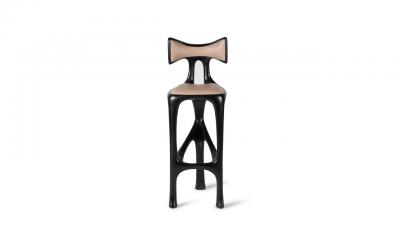  Amorph Serin stool in Ash Ebony stain counter height