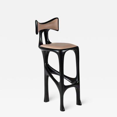  Amorph Serin stool in Ash Ebony stain counter height