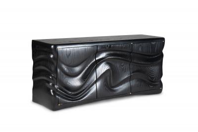  Amorph Xena cabinet in Ebony stain on Ash wood