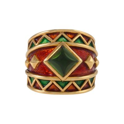  Amr Ghassan Shaker Amr Ghassan Shaker Geneve Contemporary Tourmaline Ring