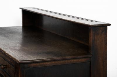  Amsterdam School Amsterdam School Oak Sideboard by Meubelfabriek L O V circa 1915 1925