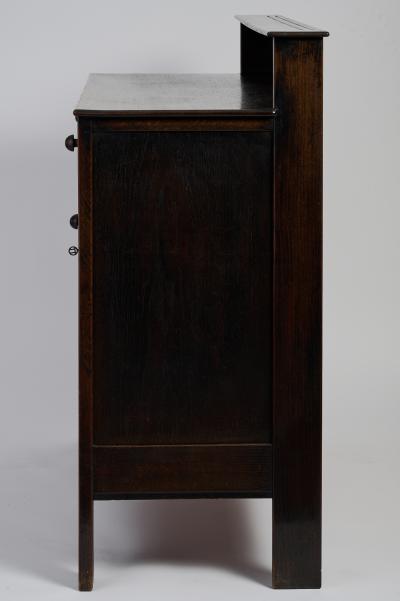  Amsterdam School Amsterdam School Oak Sideboard by Meubelfabriek L O V circa 1915 1925
