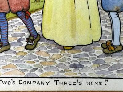  Amy Millicent Sowerby Three Children Book Illustration Female Illustrator Turn of the Century