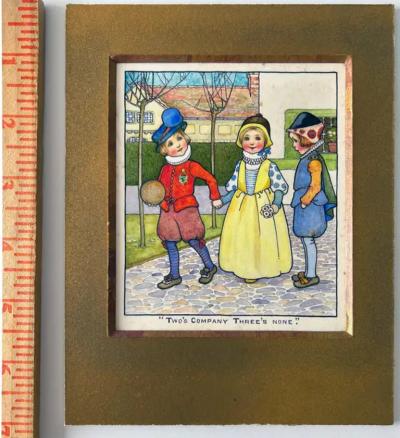  Amy Millicent Sowerby Three Children Book Illustration Female Illustrator Turn of the Century