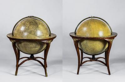  Anders Akerman GLOBE TERRAQUEUS SOCIET COSMOGRAPH UPSAL CELESTIAL GLOBE