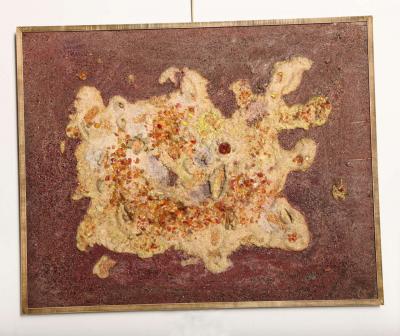  Angelo Barovier Angelo Barovier Mixed Media Panel Made in Italy in 1961