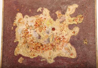  Angelo Barovier Angelo Barovier Mixed Media Panel Made in Italy in 1961