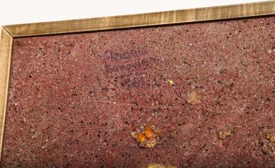  Angelo Barovier Angelo Barovier Mixed Media Panel Made in Italy in 1961