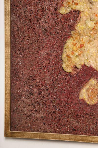  Angelo Barovier Angelo Barovier Mixed Media Panel Made in Italy in 1961