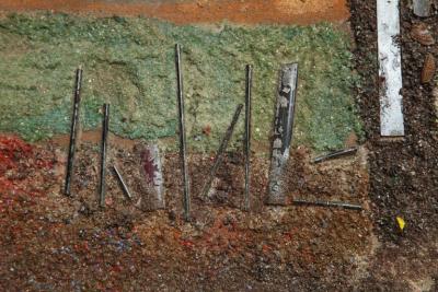  Angelo Barovier Mixed Media Panel Made in Italy by Angelo Barovier