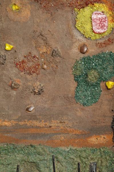  Angelo Barovier Mixed Media Panel Made in Italy by Angelo Barovier