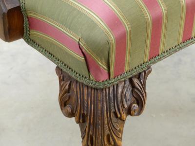  Angelo Cappellini Angelo Cappellini Chippendale Style Armchairs pair