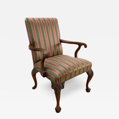  Angelo Cappellini Angelo Cappellini Chippendale Style Armchairs pair