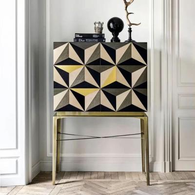  Angelo Cappellini Dark Tessella Cabinet