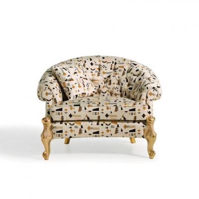  Angelo Cappellini Hercules Upholstered Armchair