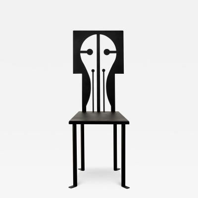  Animate Objects Epona Chair in Iron and Black Powder Coat