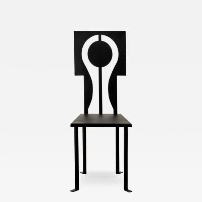  Animate Objects Luna Chair in Iron and Black Powder Coat