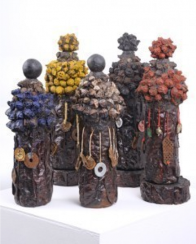  Anne Bouie The Four Directions Ensemble a set of five vessels