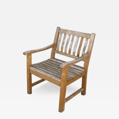  Another Human Vintage Maritime Heritage Bench Chair