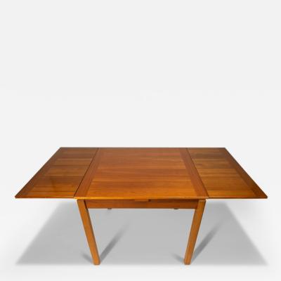  Ansager Mobler Danish Modern Expansion Dining Table in Teak by Ansager M bler