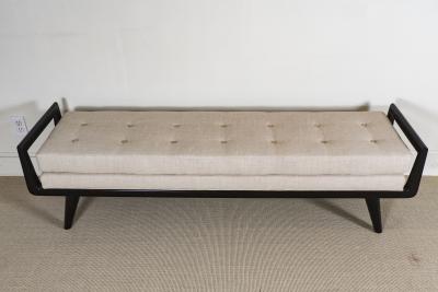 Appel Modern Mid Century style wood frame bench by Appel Modern