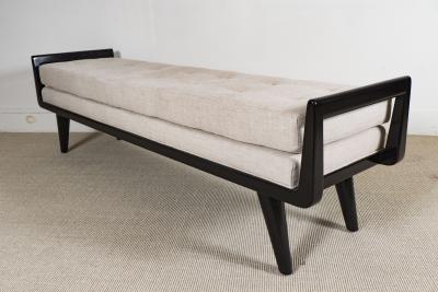  Appel Modern Mid Century style wood frame bench by Appel Modern