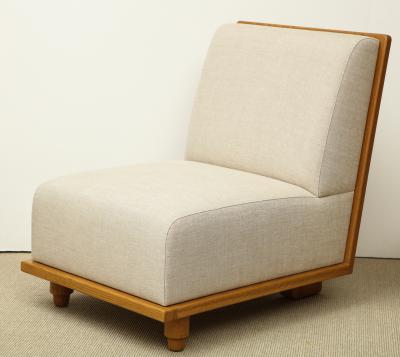  Appel Modern SLIPPER CHAIR WITH ELABORATE DETAILED BACK BY APPEL MODERN