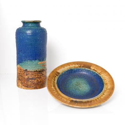  Arabia 2 ANNIKKI HOVISAARI vases 1 FRIEDL HOLZER KJELLBERG bowl Arabia Finland 1960