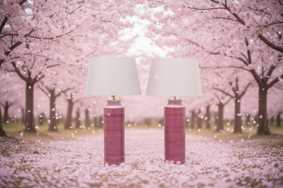  Arabia Arabia Table Lamps a pair from Mid Century Finland