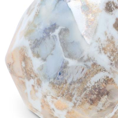  Arabia Faceted Vase in Luster Glazing by Arabia Finland