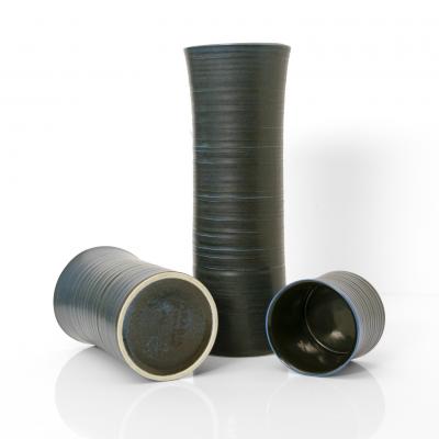  Arabia GROUP OF 3 ANNIKKI HOVISAARI RUNKO VASES FOR ARABIA FINLAND 1960 