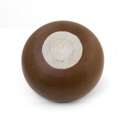  Arabia LIISA HALLAMAA RICHLY GLAZED STONEWARE BOWL ARABIA FINLAND 1950 60S 