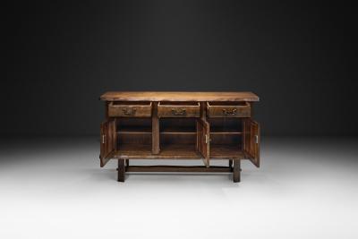 Aranjou Brutalist Sideboard by Aranjou France Second Half of 20th Century