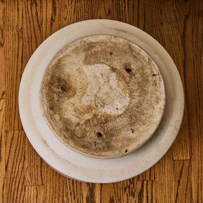  Architectural Pottery 1960s Architectural Pottery White Ceramic Planter Attributed to Lagardo Tackett