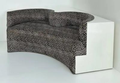  Archizoom Associati Archizoom Associati Safari Lounge 2 Piece Sectional Sofa in Fiberglass Italy