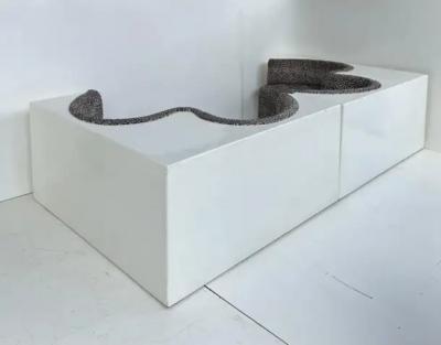  Archizoom Associati Archizoom Associati Safari Lounge 2 Piece Sectional Sofa in Fiberglass Italy