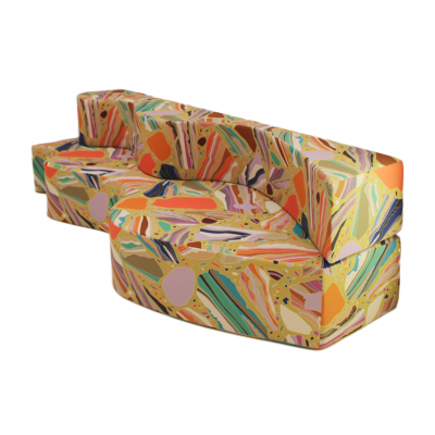 Archizoom Associati Superonda Sofa Designed by Archizoom and Edited by Poltronova