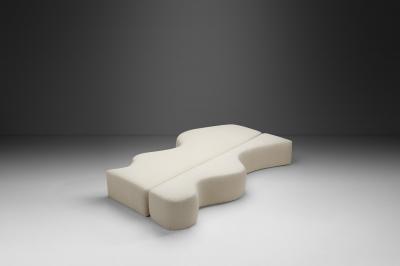  Archizoom Associati Upholstered Superonda Sofa by Archizoom for Poltronova Italy ca 1967
